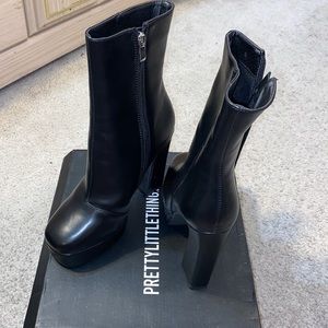 Black Platform Boots